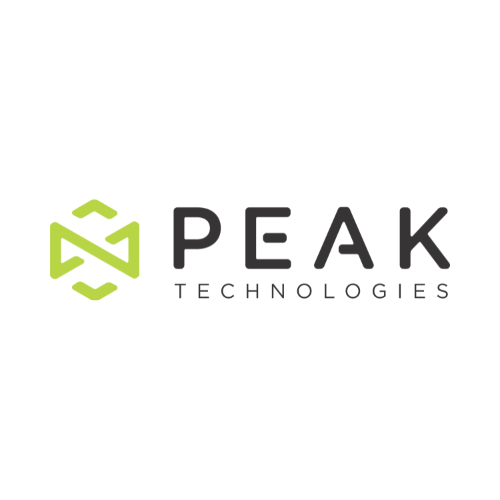 Peak Technologies Logo White